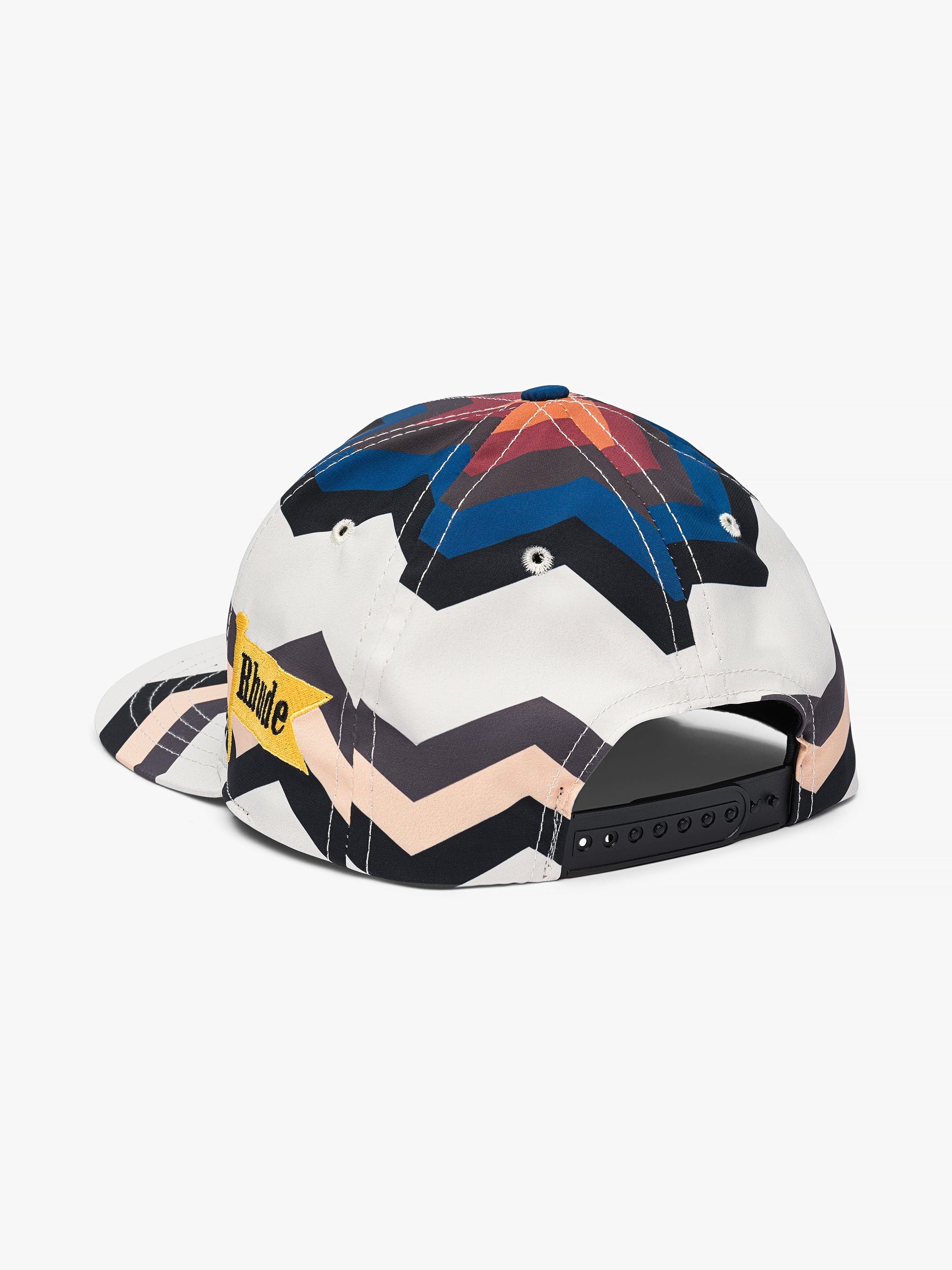 RHUDE UNISEX'S MULTICOLOR PATTERNED BASEBALL CAP
