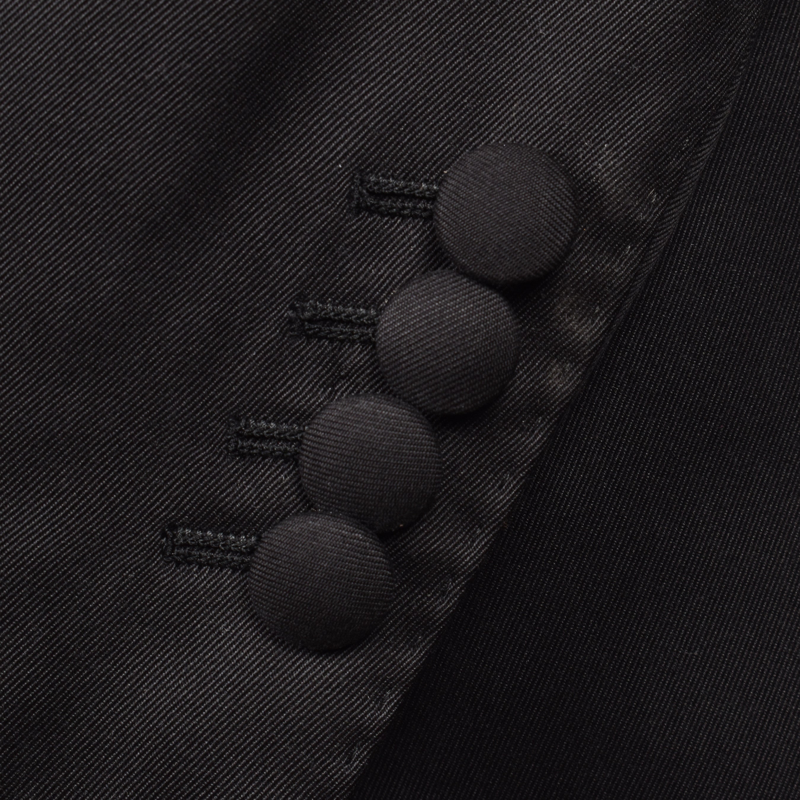 BRUNELLO CUCINELLI MEN'S BLACK SILK TUXEDO JACKET