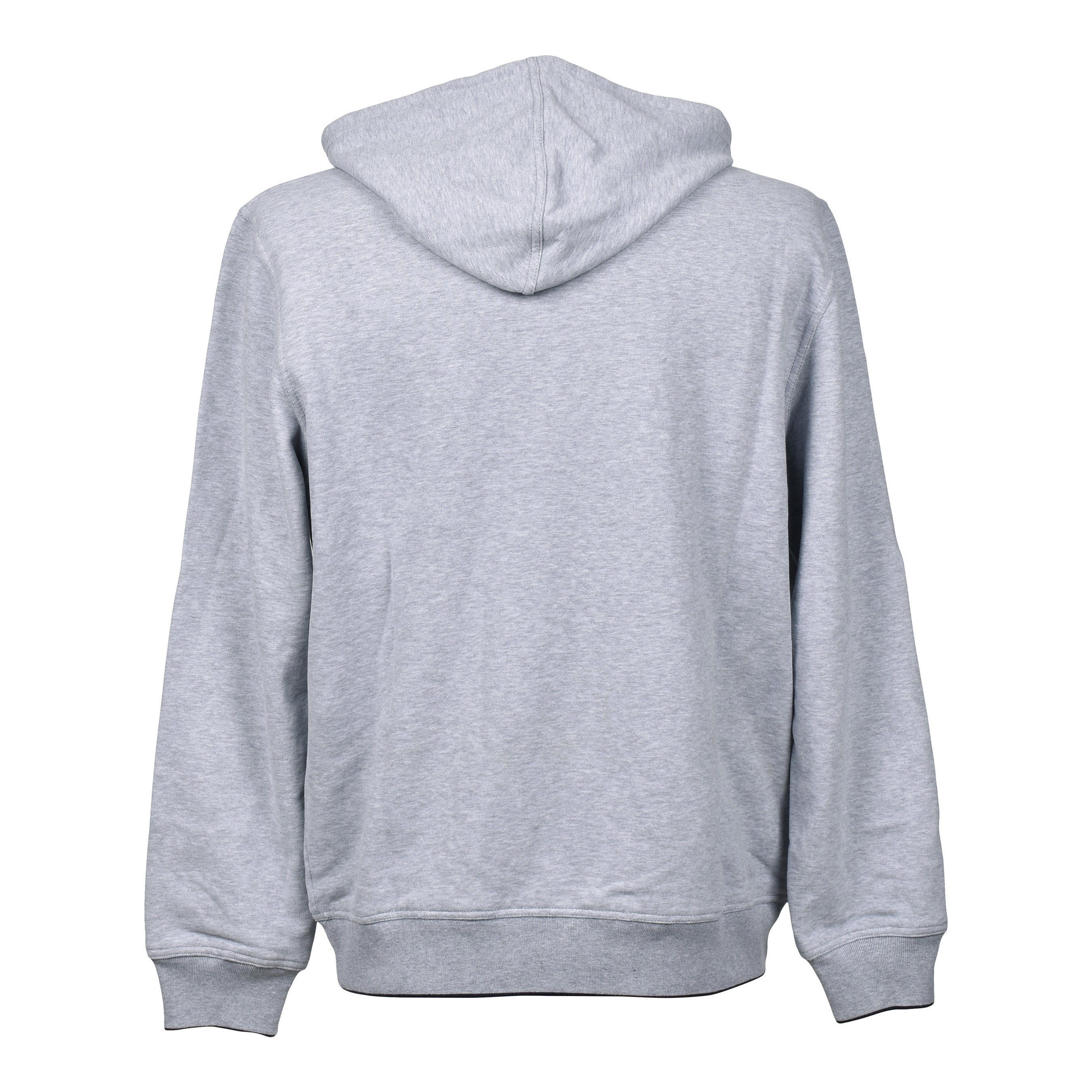 BRUNELLO CUCINELLI MEN'S GRAY LOGO HOODIE SWEATSHIRT