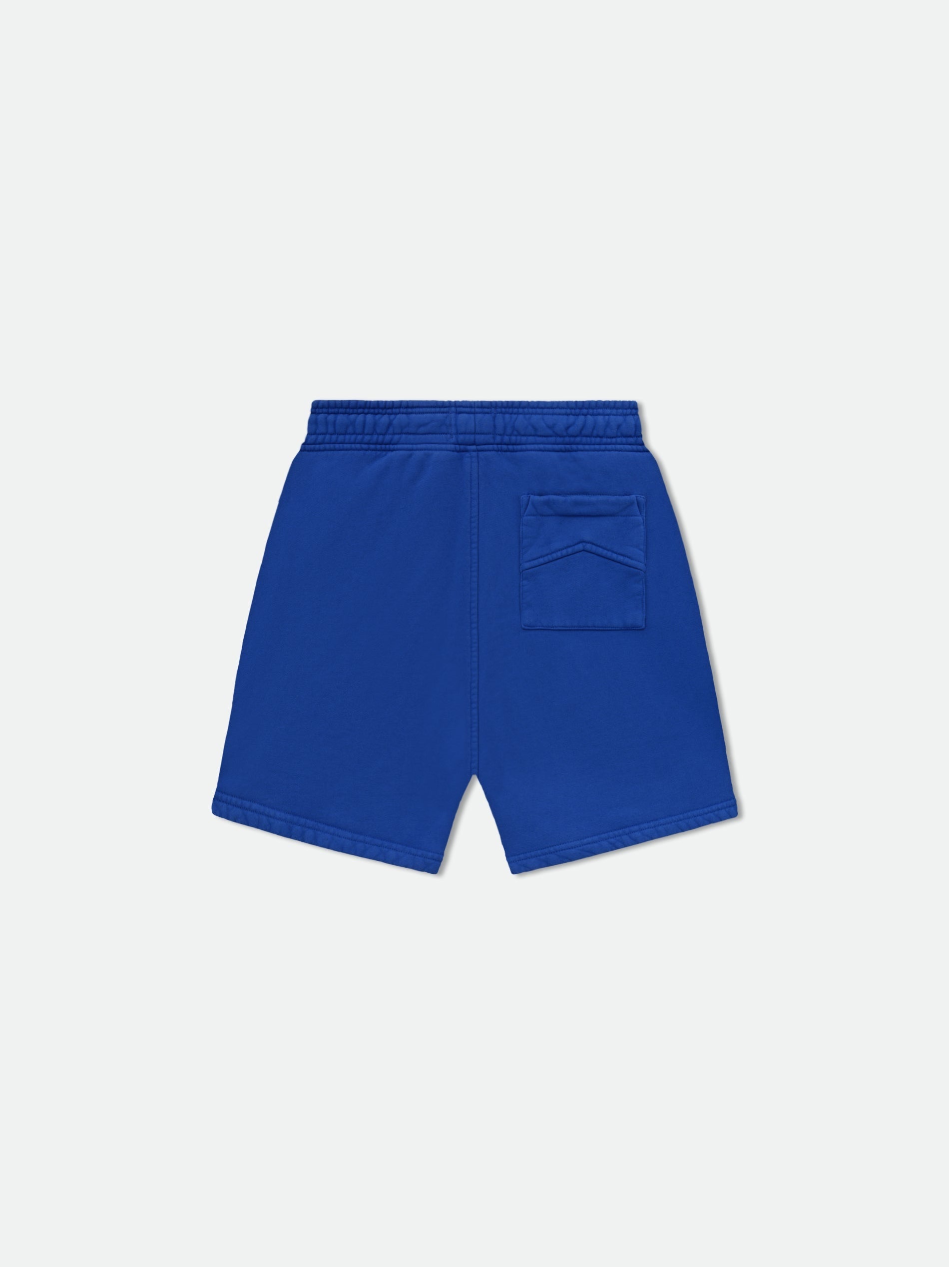 RHUDE MEN'S COBALT BLUE SWEAT SHORTS