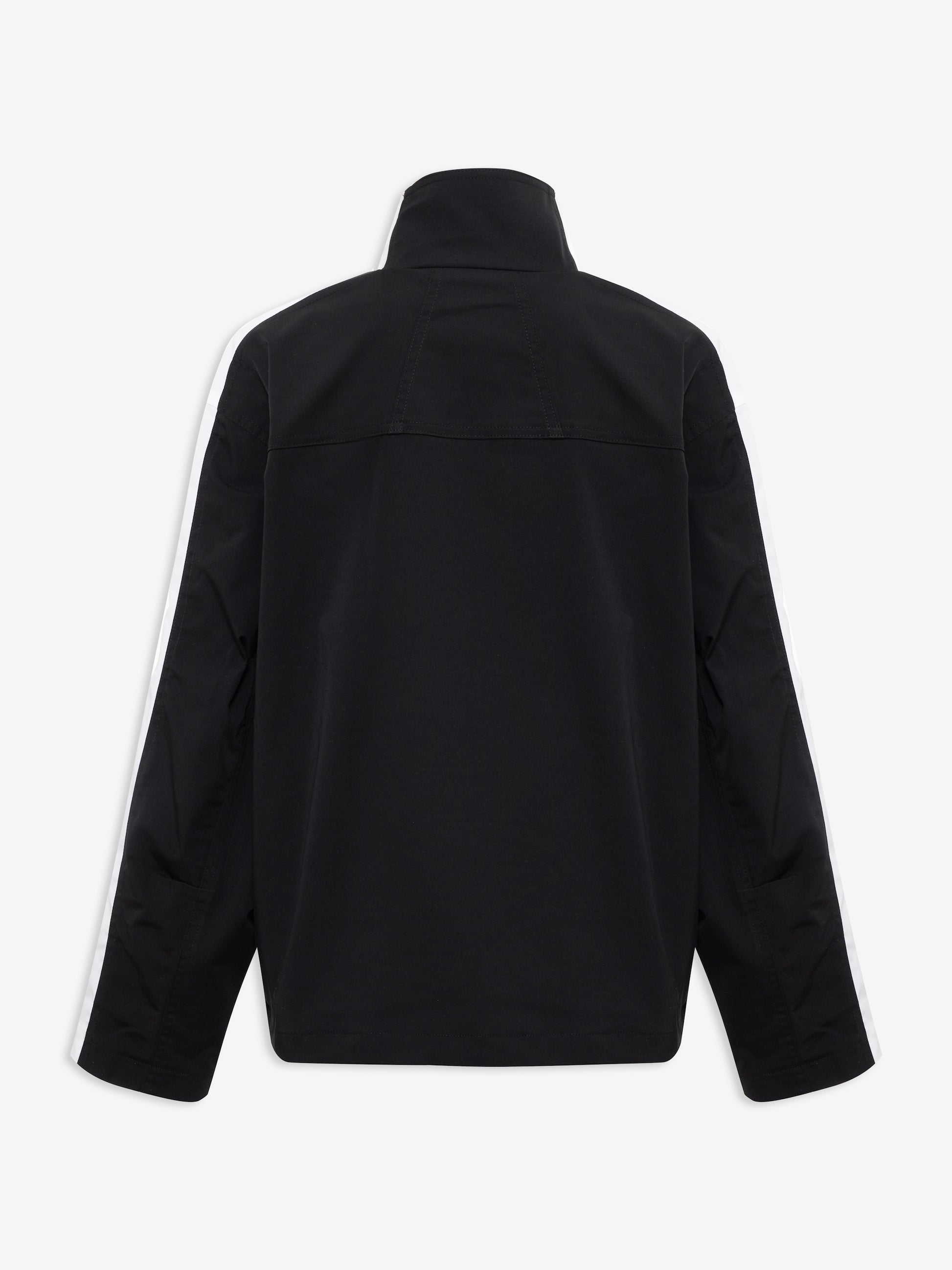 RHUDE WOMEN'S BLACK WOOL TRACKSUIT JACKET