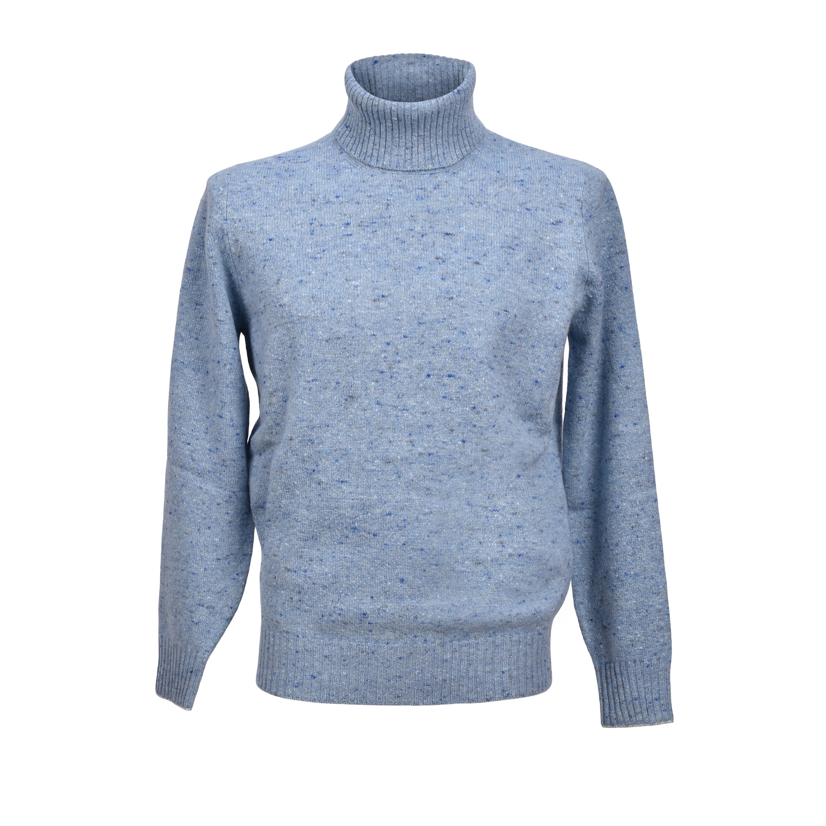 BRUNELLO CUCINELLI MEN'S SKYLIGHT CASHMERE WOOL TURTLENECK SWEATER