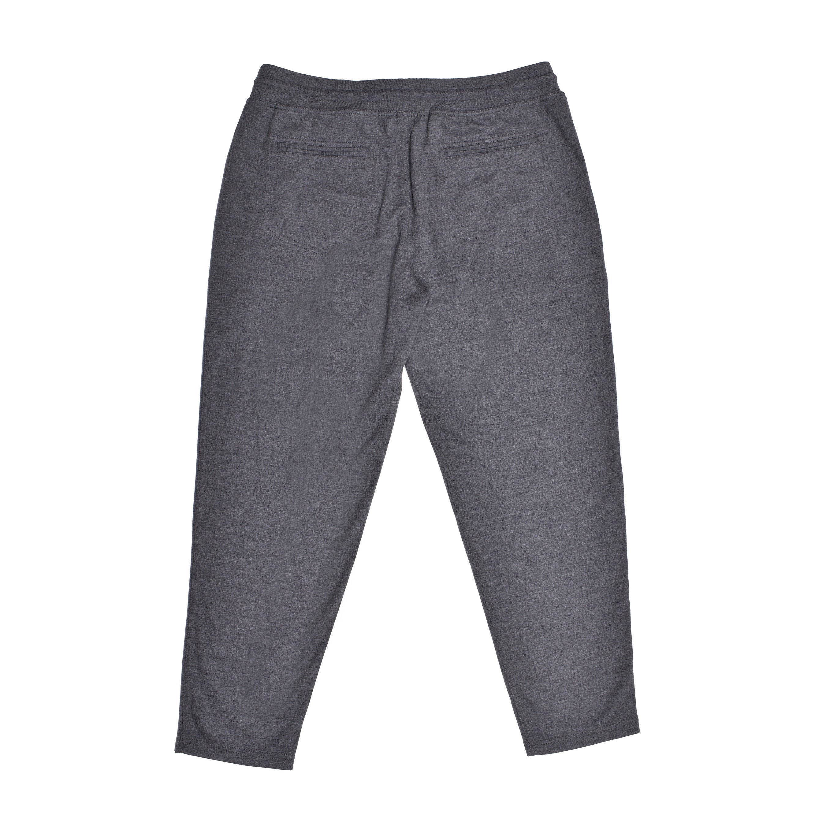 BRUNELLO CUCINELLI MEN'S GRAY CASHMERE DRAWSTRING TROUSERS