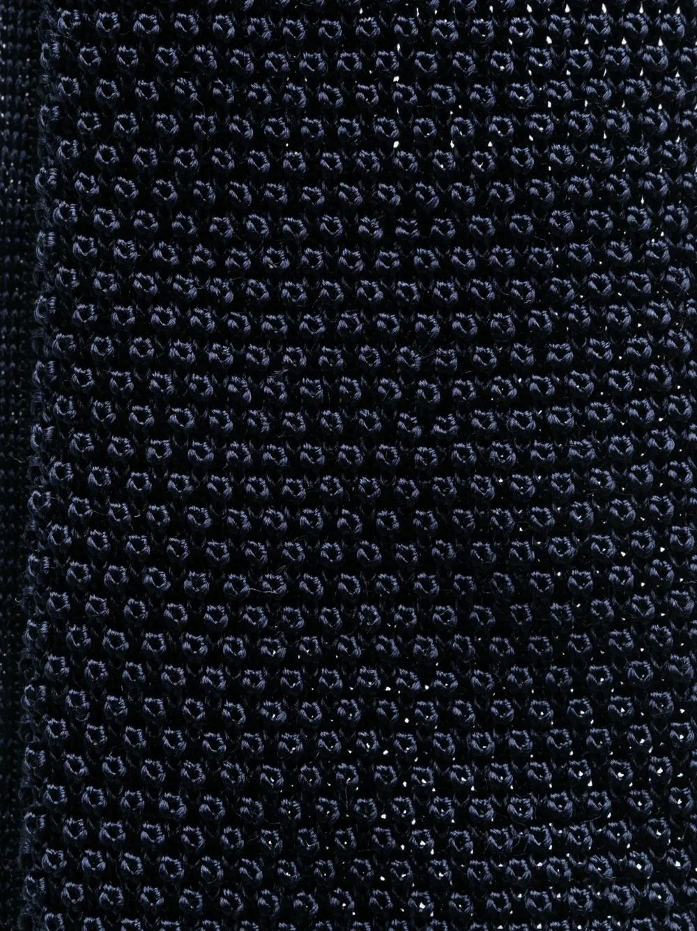 BRUNELLO CUCINELLI MEN'S NAVY KNITTED TIE