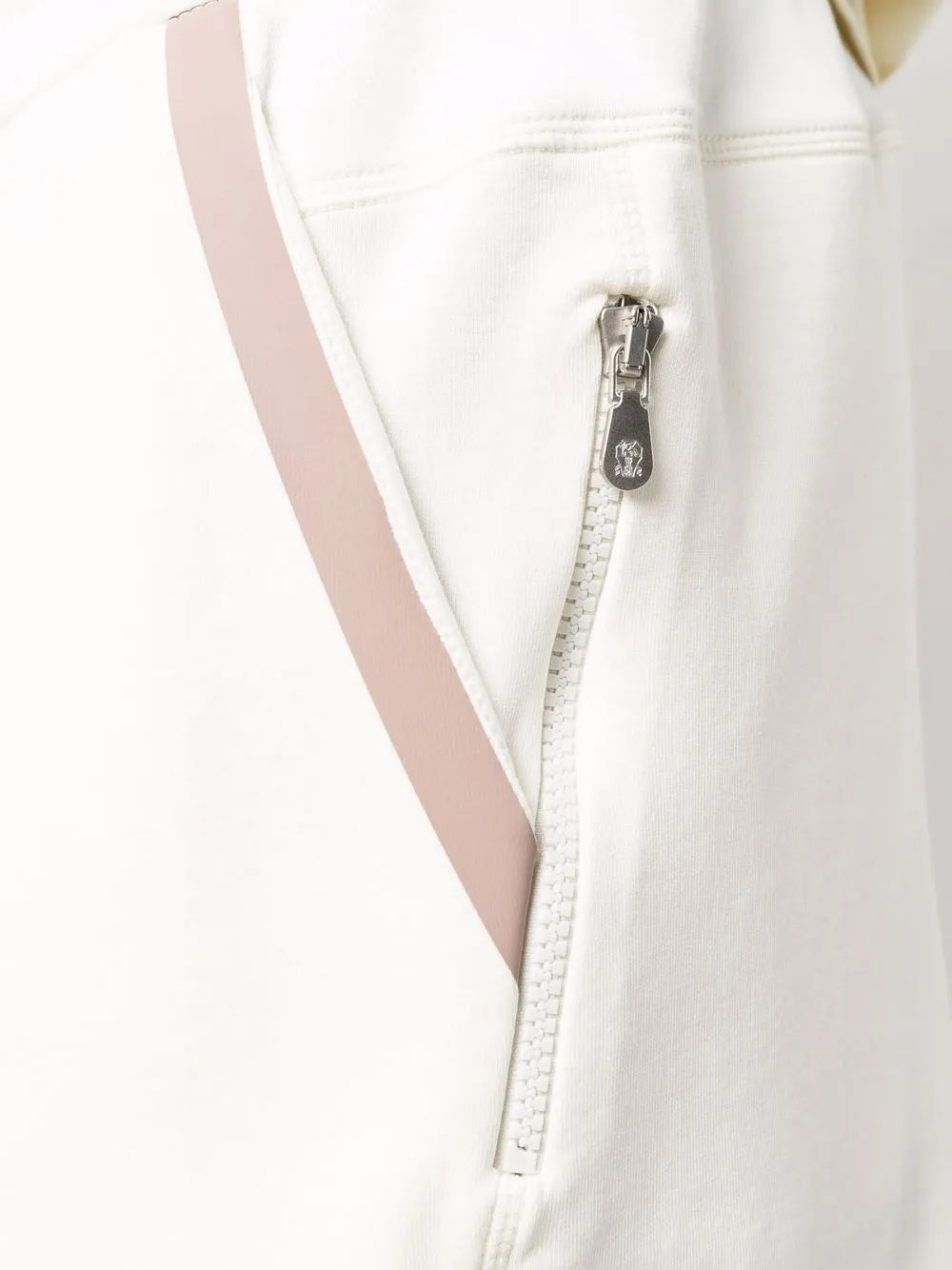 BRUNELLO CUCINELLI MEN'S OFF-WHITE DRAWSTRING CASUAL TROUSERS