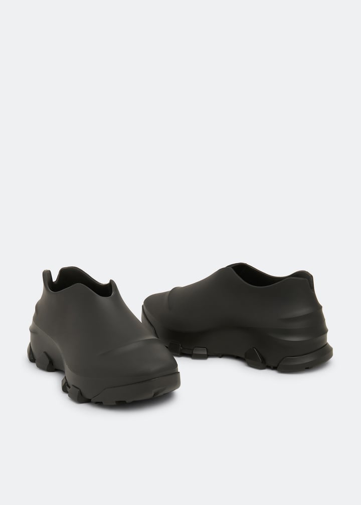 GIVENCHY MEN'S BLACK HYBRID FASHION SNEAKERS