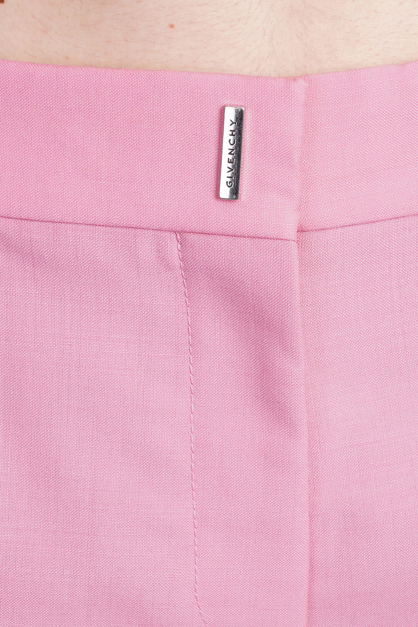 GIVENCHY WOMEN'S BRIGHT PINK TAILORED TROUSERS