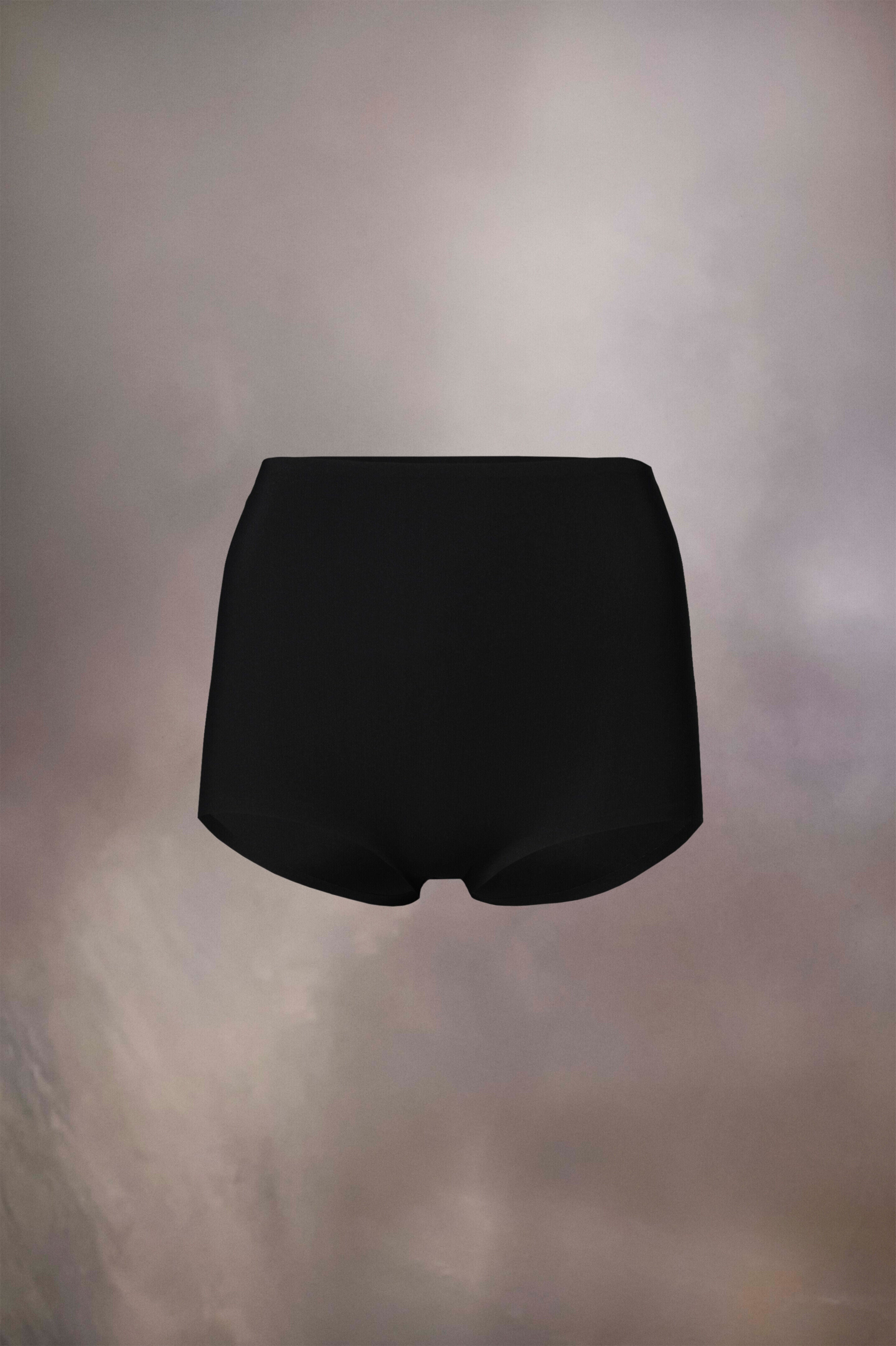 MAISON MARGIELA WOMEN'S BLACK HIGH-WAISTED BRIEFS