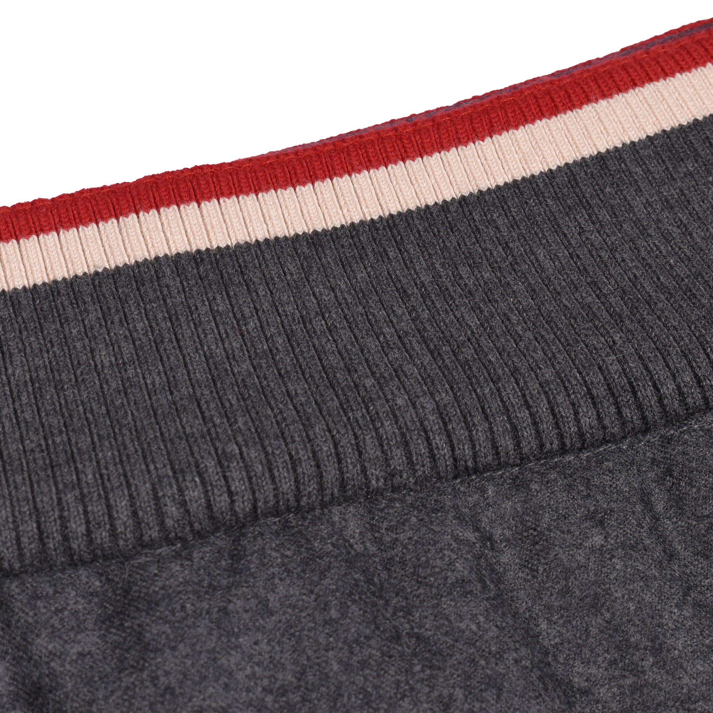 BRUNELLO CUCINELLI WOMEN'S DARK GREY CASHMERE QUILTED MINI SKIRT