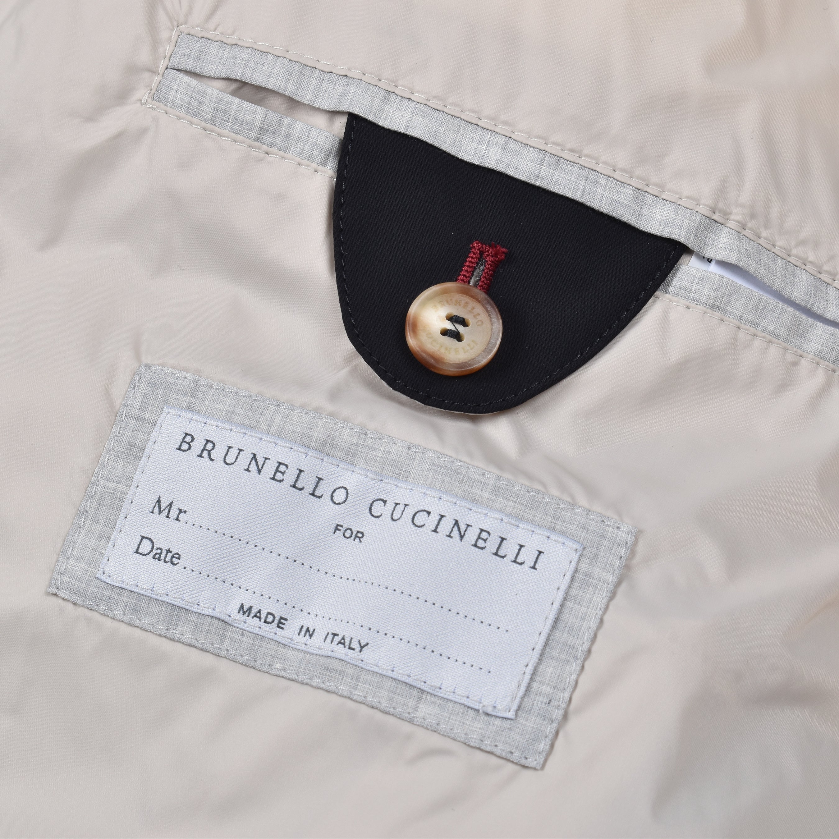 BRUNELLO CUCINELLI MEN'S JET BLACK QUILTED DOWN BOMBER JACKET