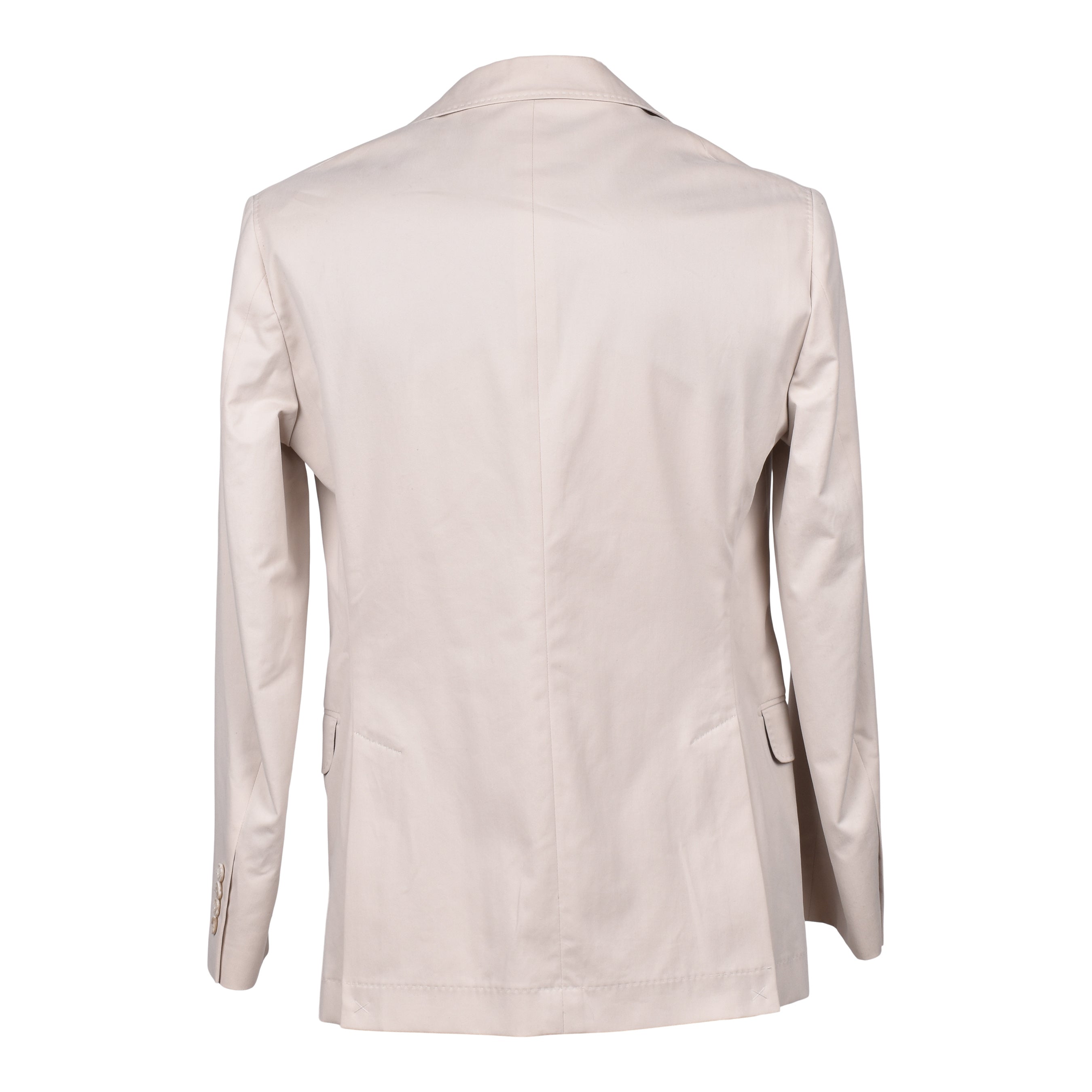 BRUNELLO CUCINELLI MEN'S BEIGE THREE-BUTTON CASUAL SUIT